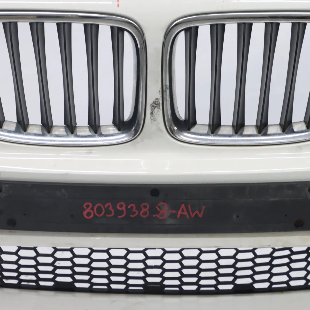 BMW X1 E84 Front Bumper Cover PDC Panel Alpinweiss Alpine White 3 - 300