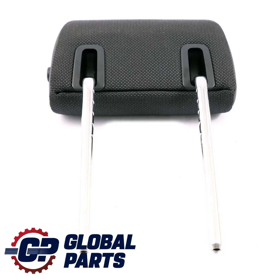 BMW E87 Asiento Trasero Izquierda Derecha Reposacabezas Negro Flashpoint