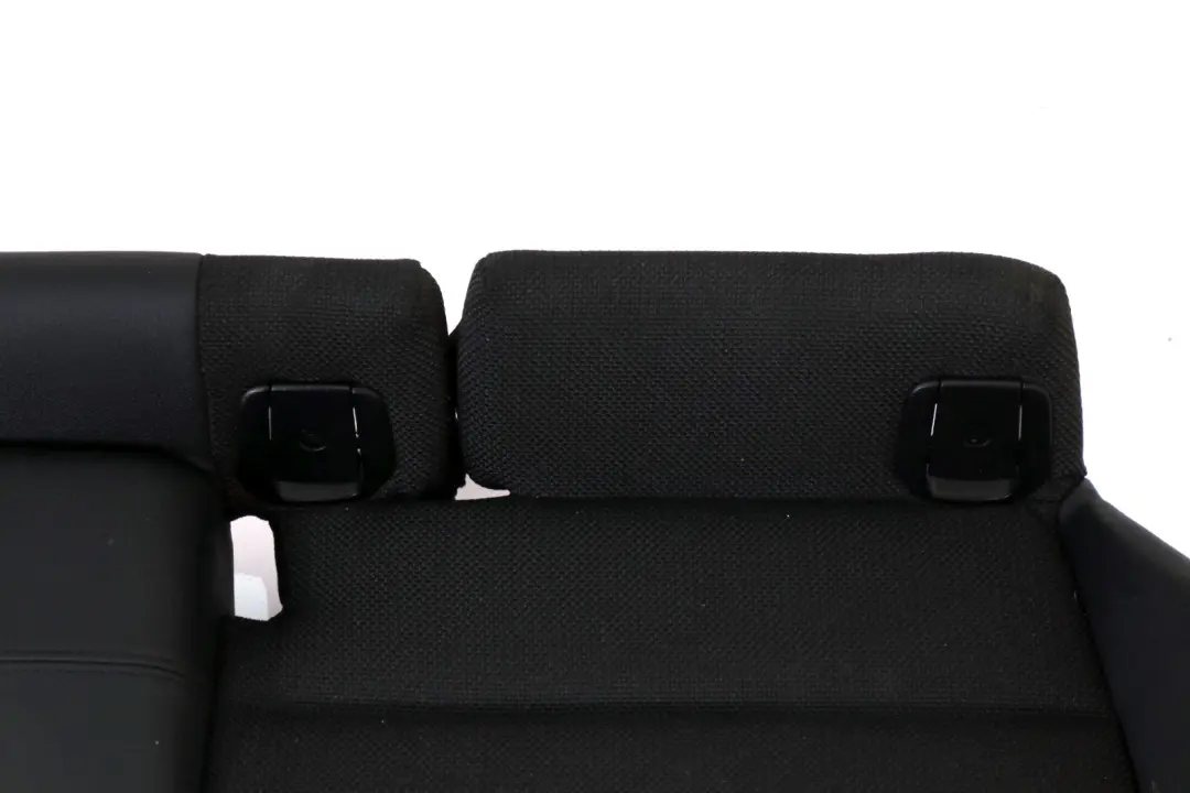 BMW 1 SERIES E81 Seat Cover Black Leather / Cloth Interior Rear Seat Bench Couch