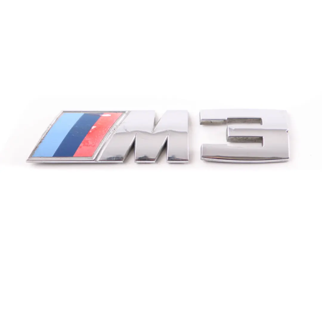 BMW E90 E92 E93 M3 Rear Boot Trunk Lid Adhered Lettering Emblem Logo