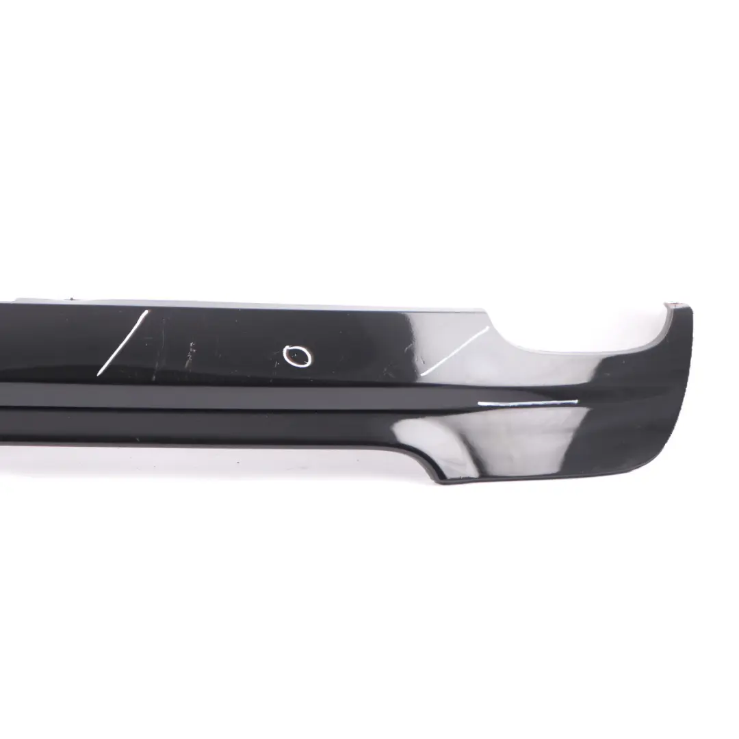 Bumper Rear Diffuser BMW E90 E91 M Sport Bottom Trim Panel Insert Gloss Black