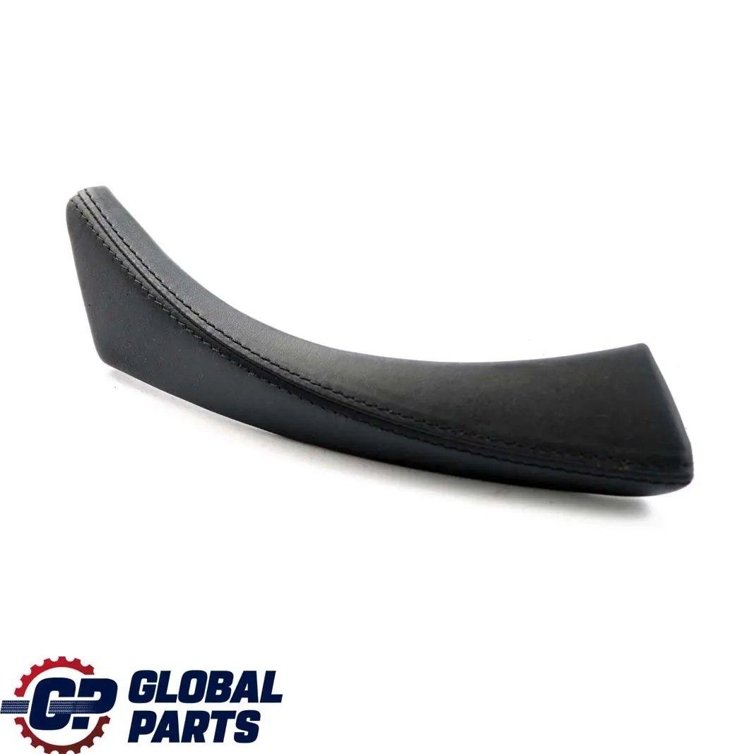 BMW E92 E93 Tapa de Puerta Interior Manija Cuero Trasero Izquierdo Negro 6962583