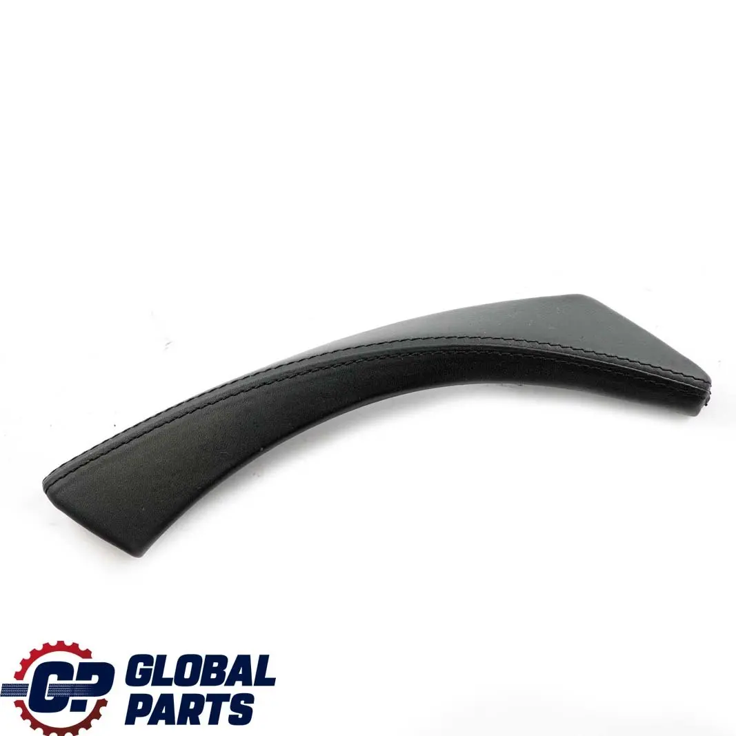 BMW E92 E93 Tapa de Puerta Interior Manija Cuero Trasero Izquierdo Negro 6962583