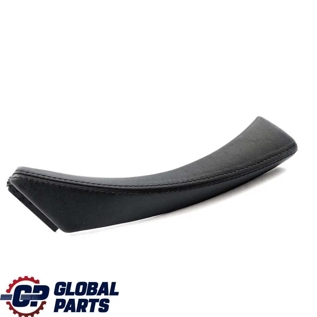 BMW E92 E93 Tapa de Puerta Interior Manija Cuero Trasero Izquierdo Negro 6962583