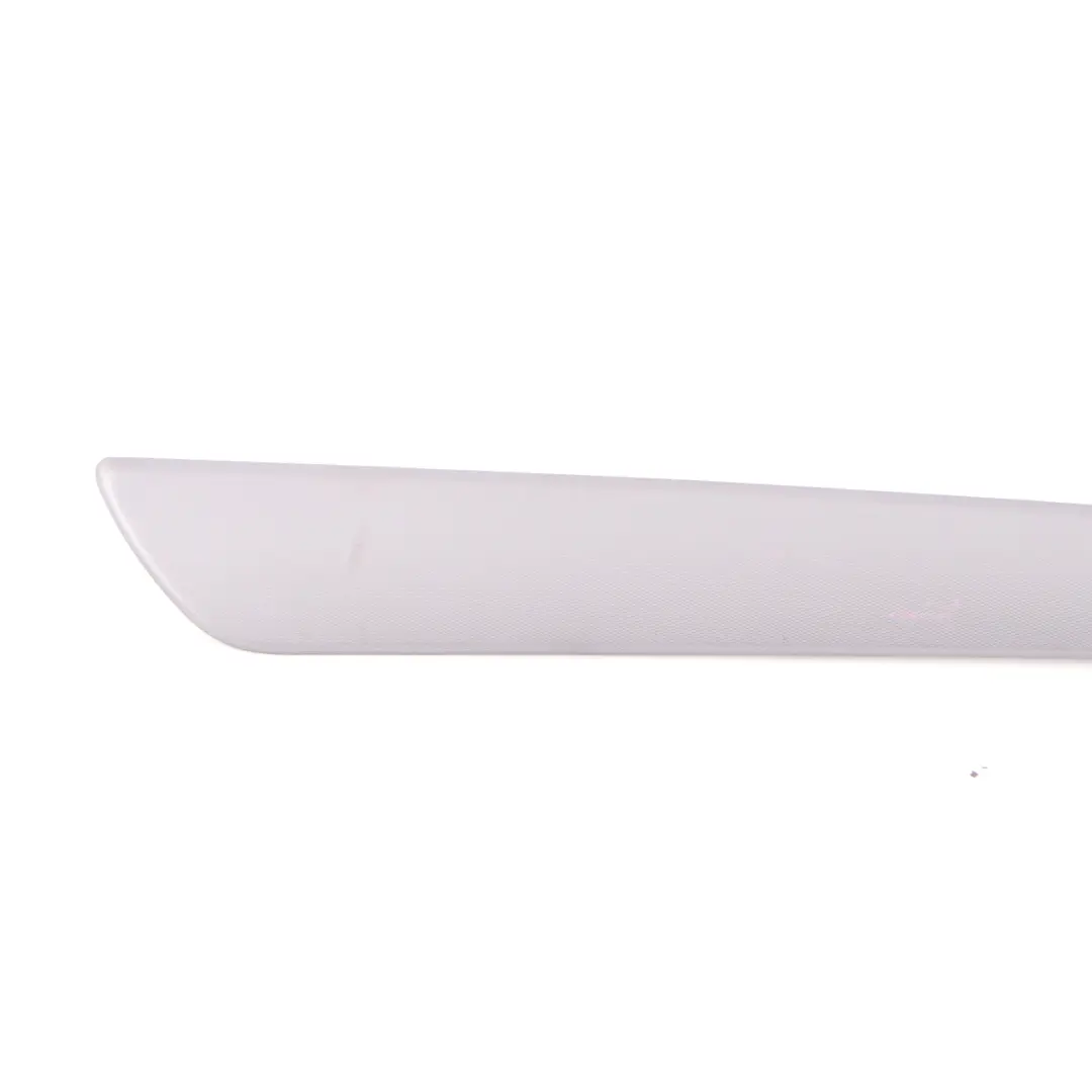 BMW 5 Series 1 E60 LCI Strip Trim Cover Rear Right Door O/S Aluminium Pentan