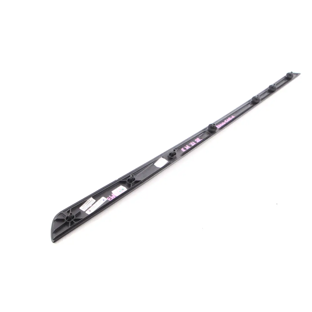 BMW 5 Series 1 E60 LCI Strip Trim Cover Rear Right Door O/S Aluminium Pentan