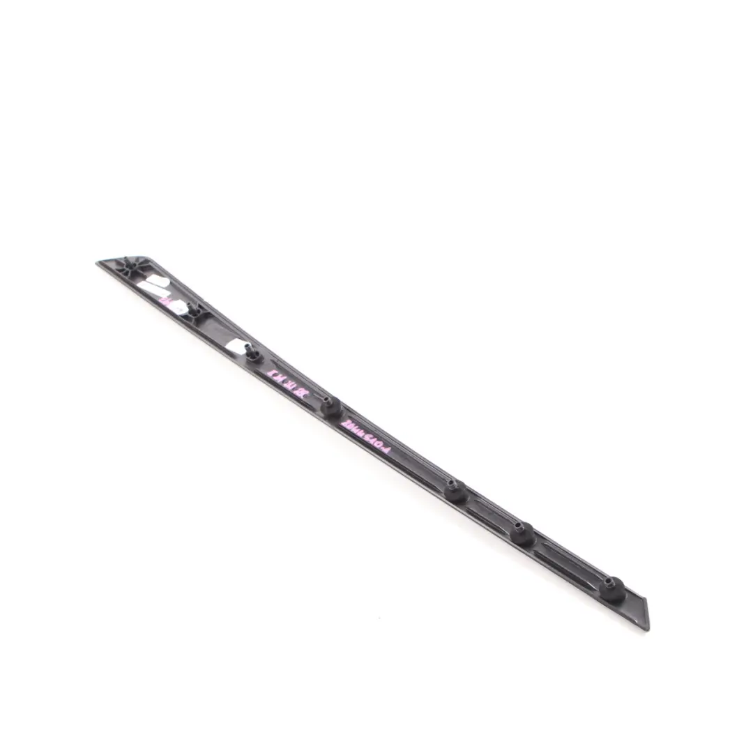 BMW 5 Series 1 E60 LCI Strip Trim Cover Rear Right Door O/S Aluminium Pentan