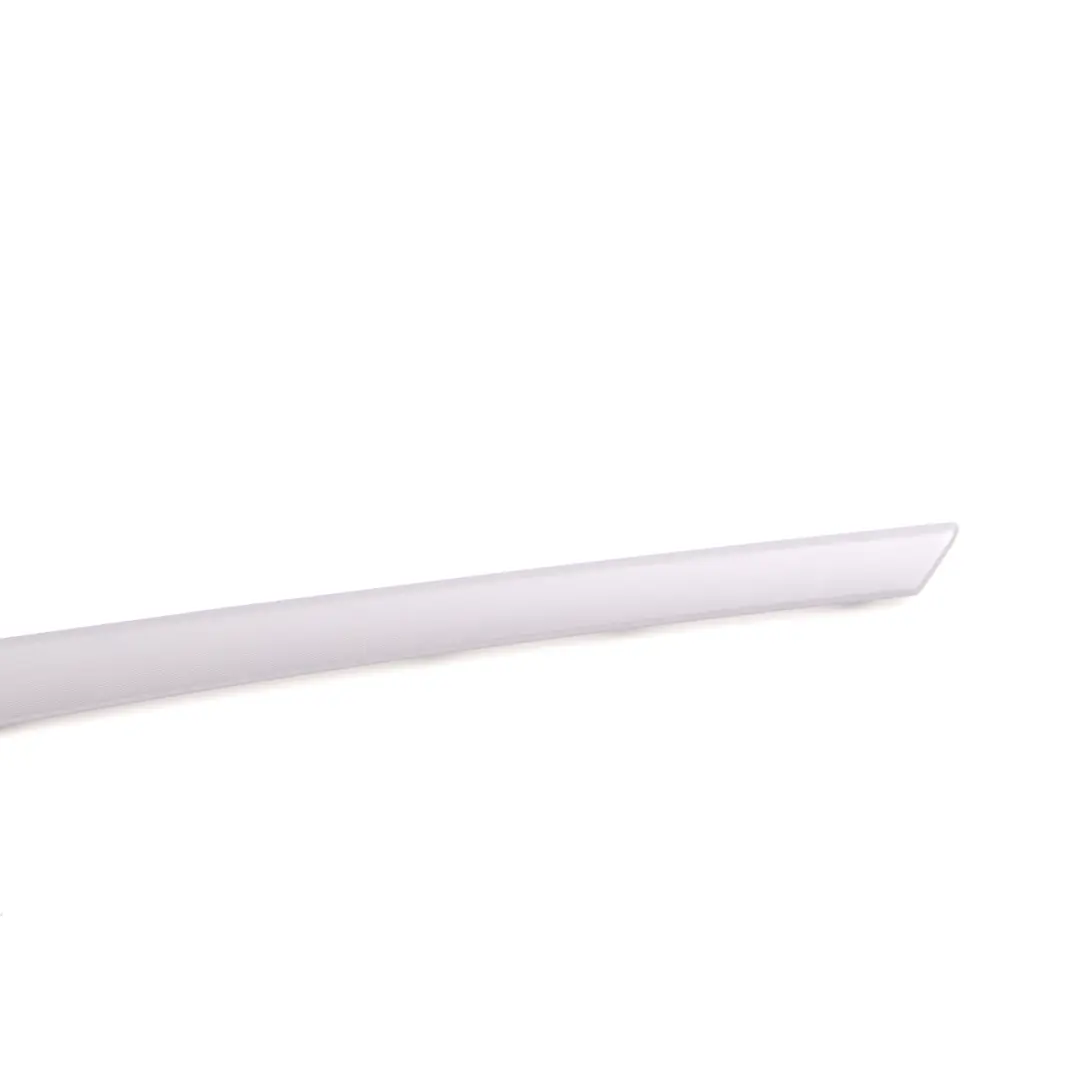 BMW 5 Series 1 E60 LCI Strip Trim Cover Rear Right Door O/S Aluminium Pentan