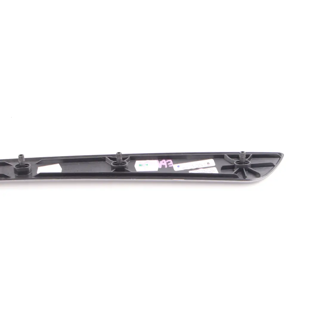 BMW 5 Series 1 E60 LCI Strip Trim Cover Rear Right Door O/S Aluminium Pentan