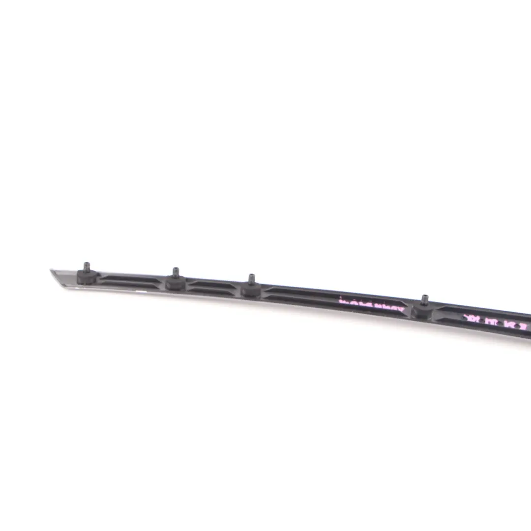 BMW 5 Series 1 E60 LCI Strip Trim Cover Rear Right Door O/S Aluminium Pentan