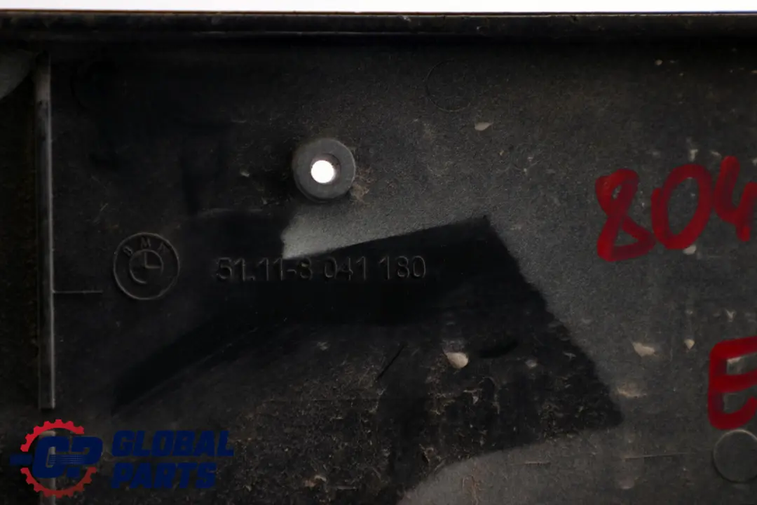 BMW 3 Series E92 E93 M Sport Licence Plate Holder Base Titansilber Silver 354