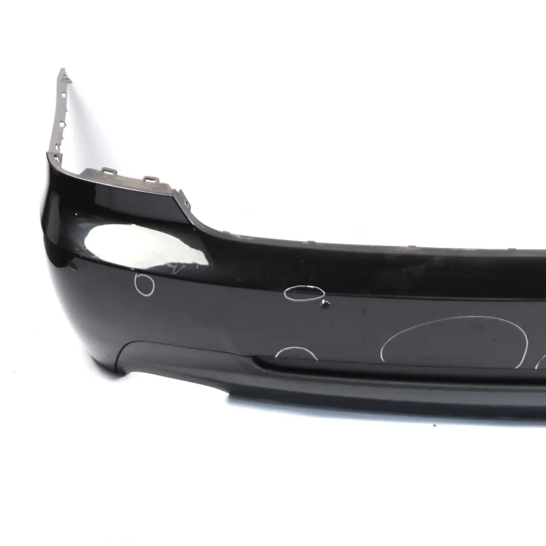 BMW E92 E93 Rear Bumper M Sport PDC Trim Cover Black Sapphire Metallic - 475