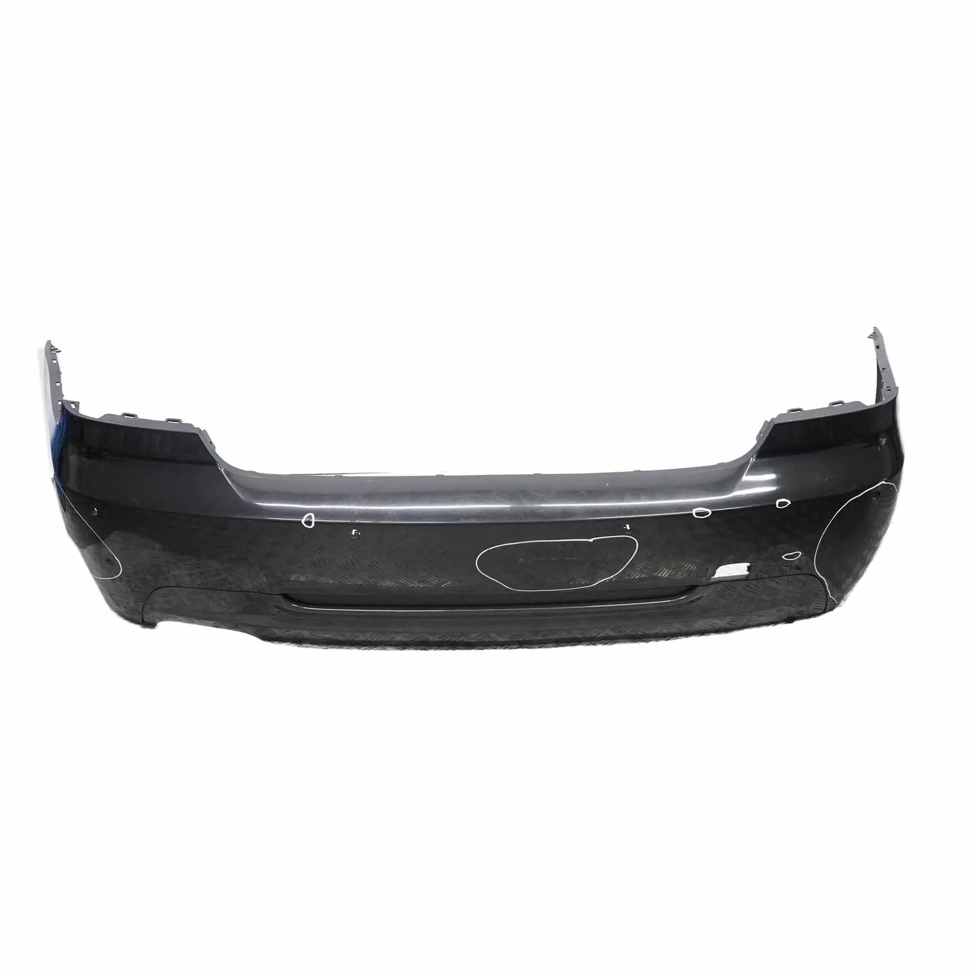 BMW E92 E93 Rear Bumper M Sport Trim Panel PDC Black Sapphire Metallic - 475