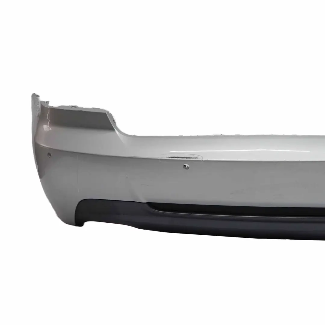 BMW E92 E93 M Sport Rear Bumper PDC Titansilber Titan Silver Metallic - 354