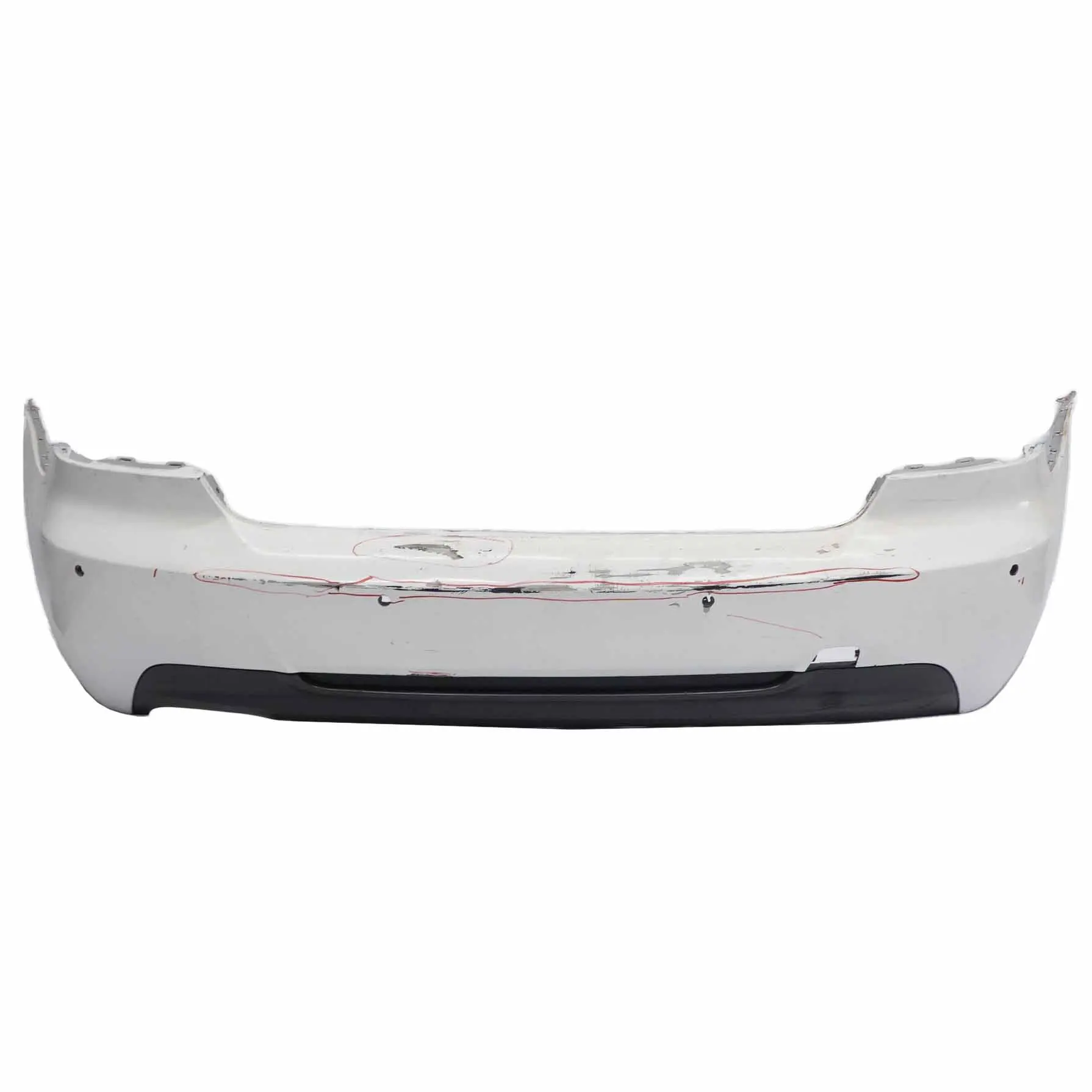 Rear Bumper BMW E92 E93 Coupe Convertible M Sport PDC Titansilber Silver 354