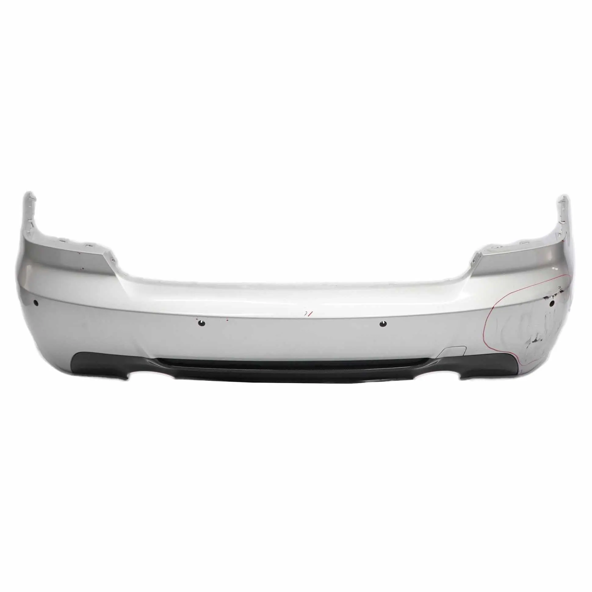 Rear Bumper BMW E92 E93 Coupé Convertible M Sport PDC Titansilber Silver - 354