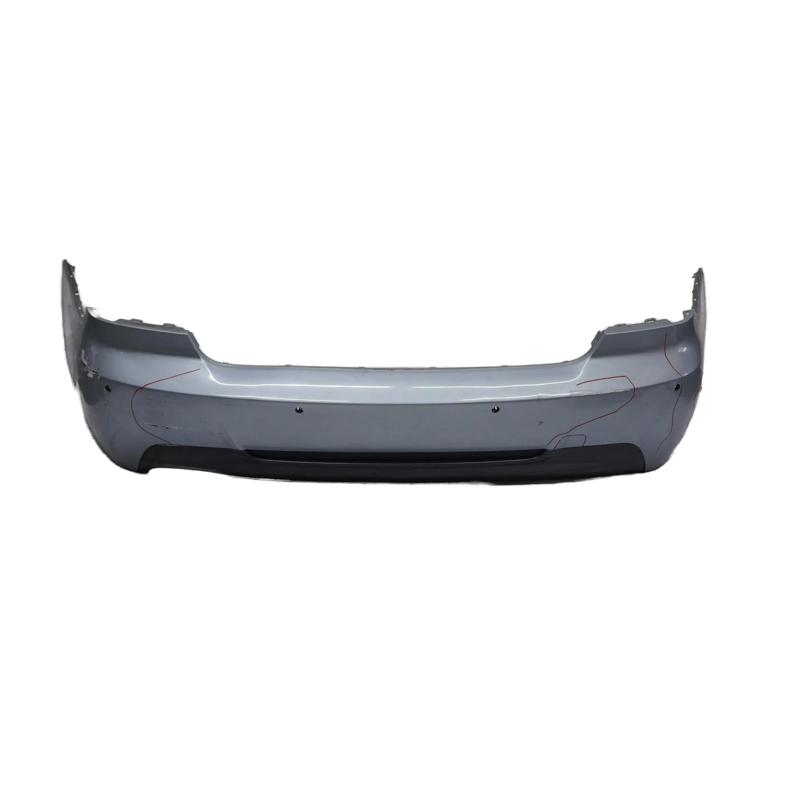 BMW 3 E92 E93 Coupe Convertible M Sport Rear Bumper PDC Bluewater Metallic 896