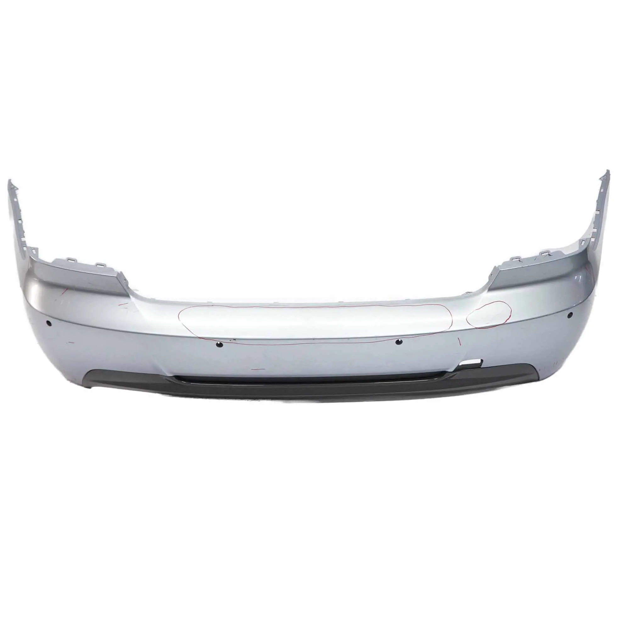 BMW E92 E93 Rear Bumper Coupe Convertible M Sport PDC Bluewater Metallic - 896