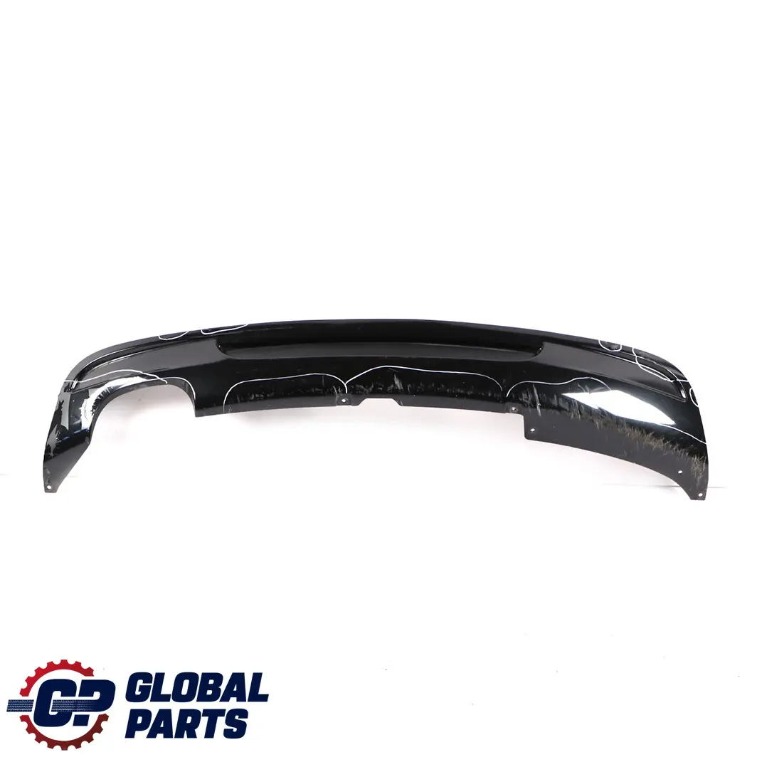 BMW 1 Series E82 E88 M Sport Rear Bumper Bottom Trim Panel Diffuser Insert