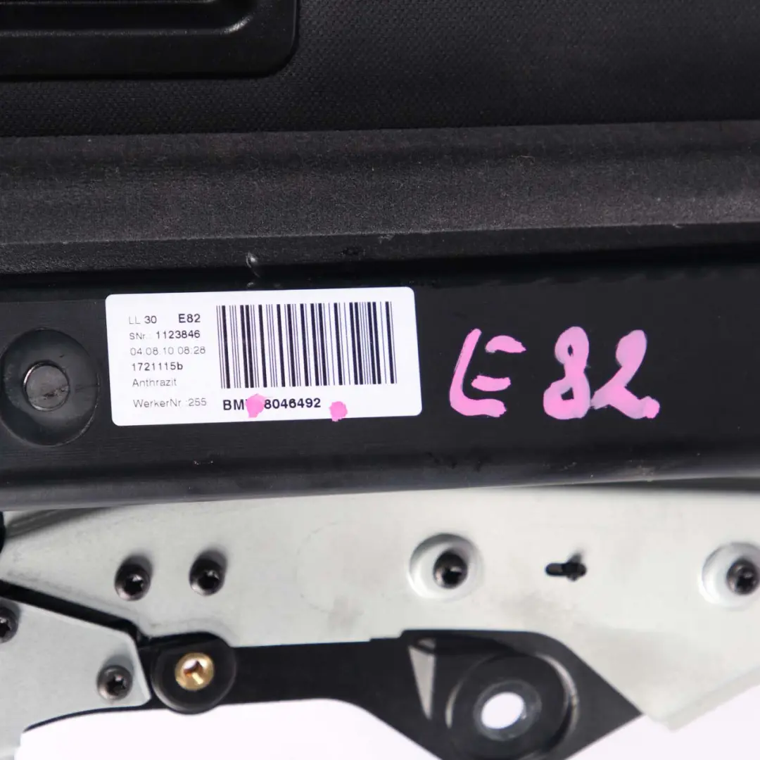 BMW E82 Sunroof Sliding Tilt Roof Sun Roof Frame Glass Assembly 8046492