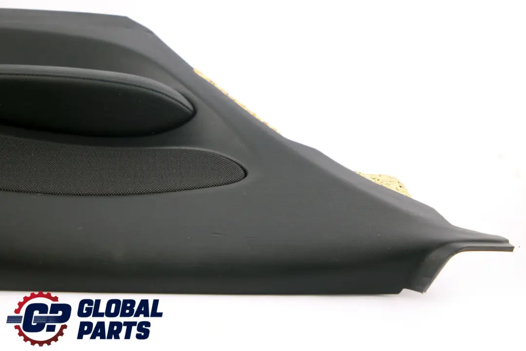 BMW 1 Series E82 Rear Left N/S Lateral Trim Panel Cloth Flashpoint Black