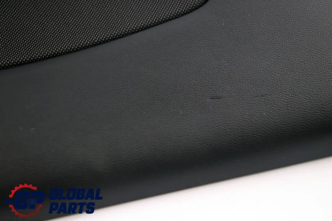 BMW E82 Trasero Izquierdo Lateral Panel De Tela Flashpoint Negro