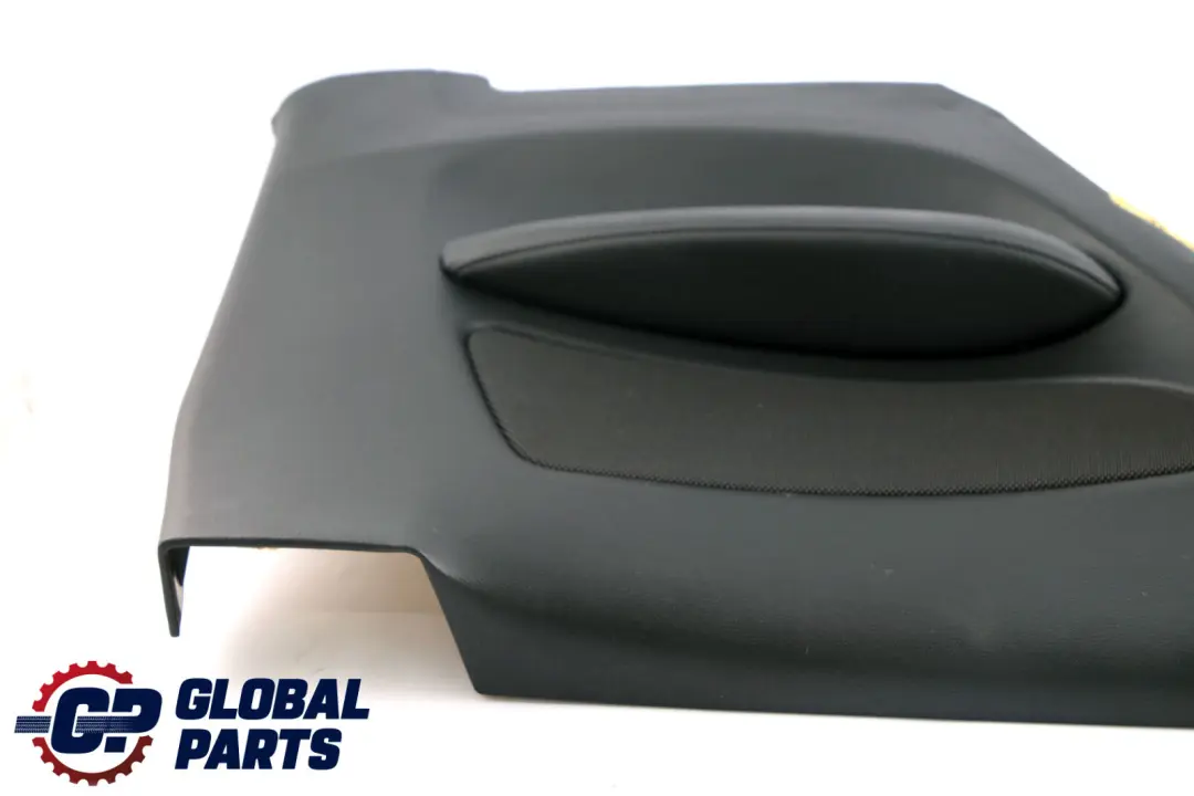 BMW E82 Trasero Izquierdo Lateral Panel De Tela Flashpoint Negro