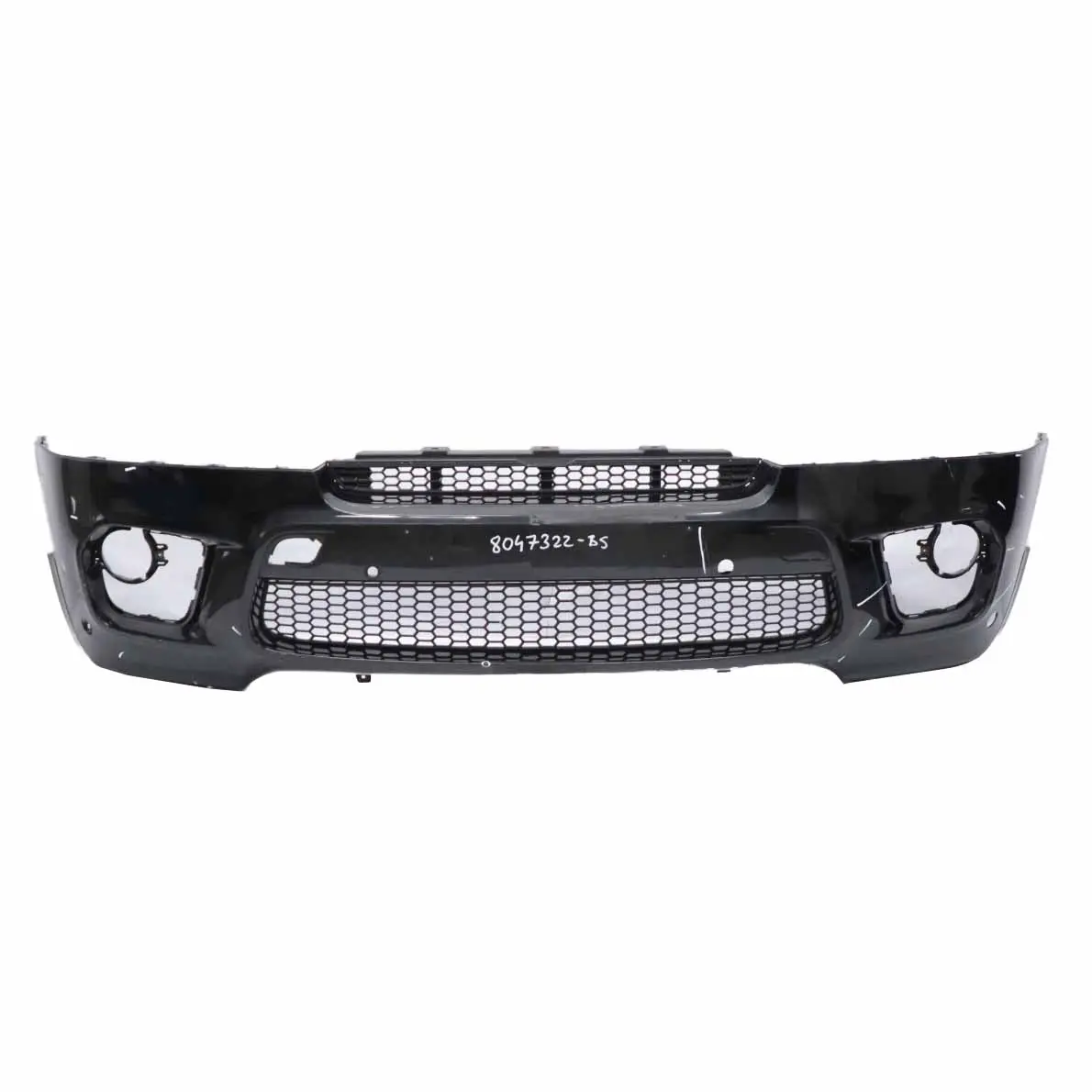 BMW X5 E70 LCI Bumper Front M Sport Trim Panel Grille Black Sapphire - 475