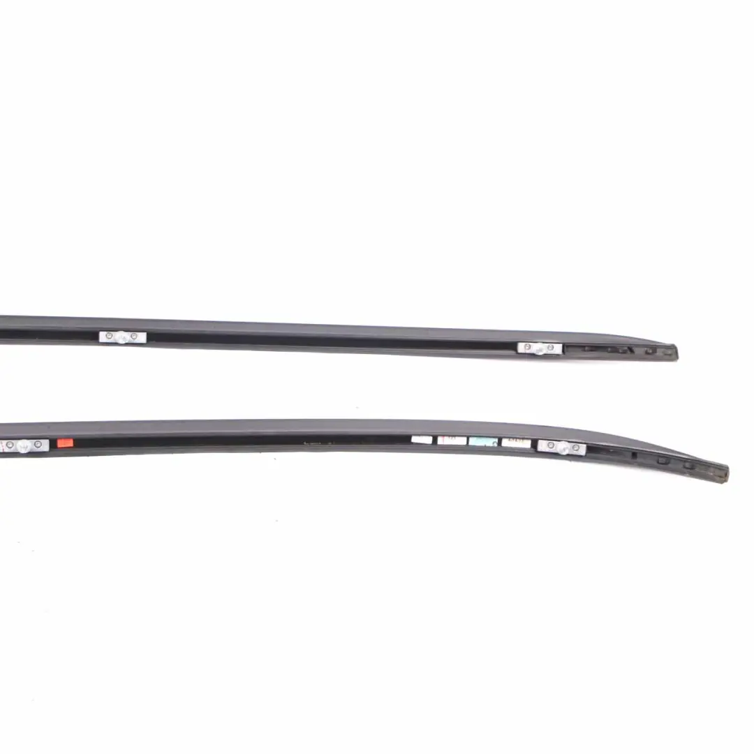 Roof Railing BMW X3 F25 Left Right N/O/S Rack Moulding Bar Trim High Gloss Black