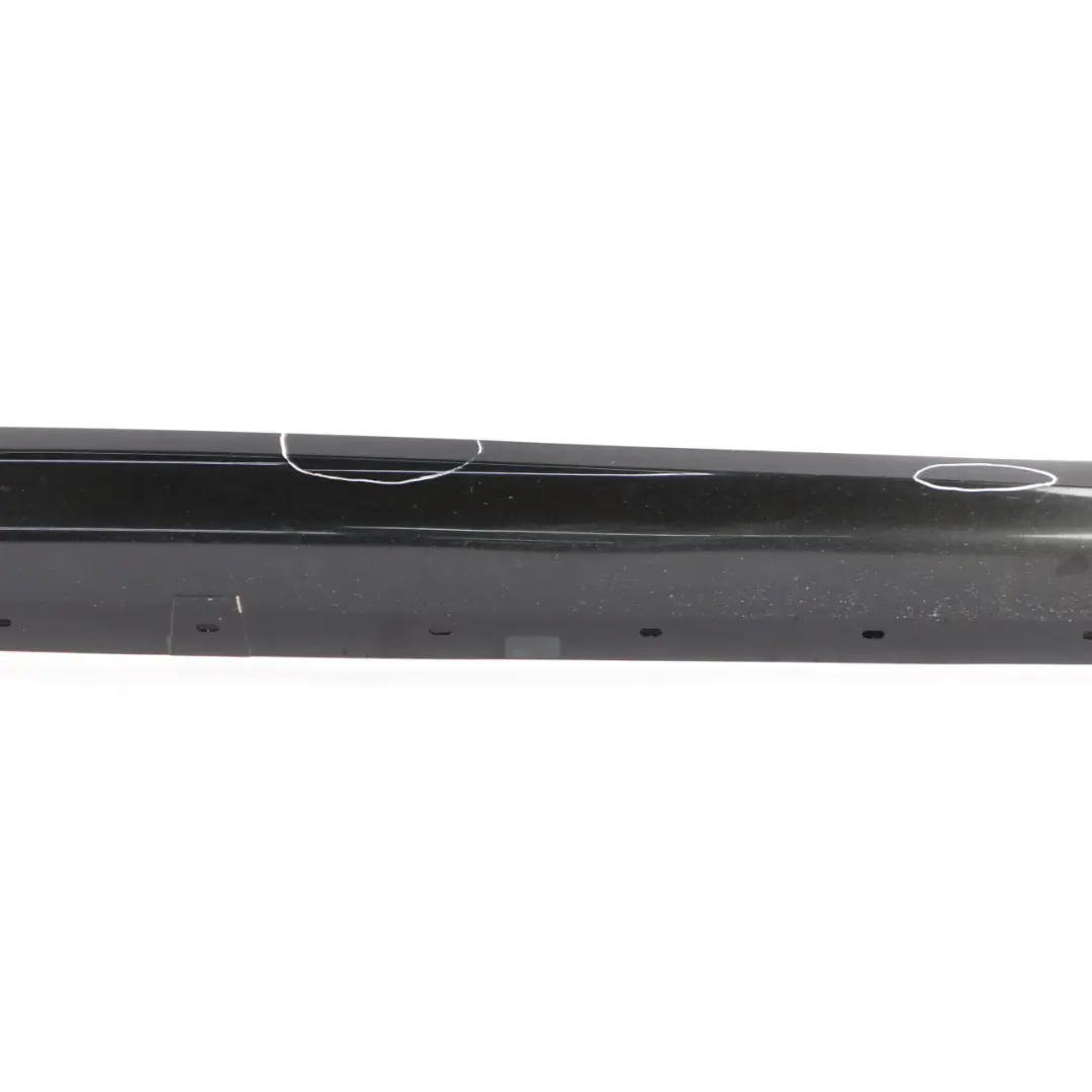 BMW X1 E84 Side Skirt M Sport Sill Cover Right O/S Black Sapphire Metallic - 475