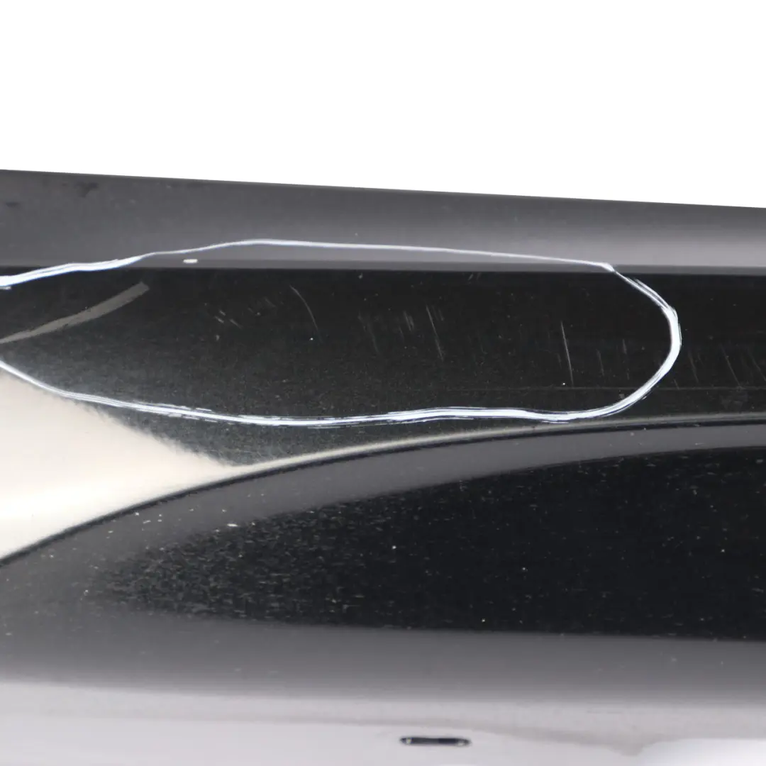 BMW X1 E84 Side Skirt M Sport Sill Cover Right O/S Black Sapphire Metallic - 475