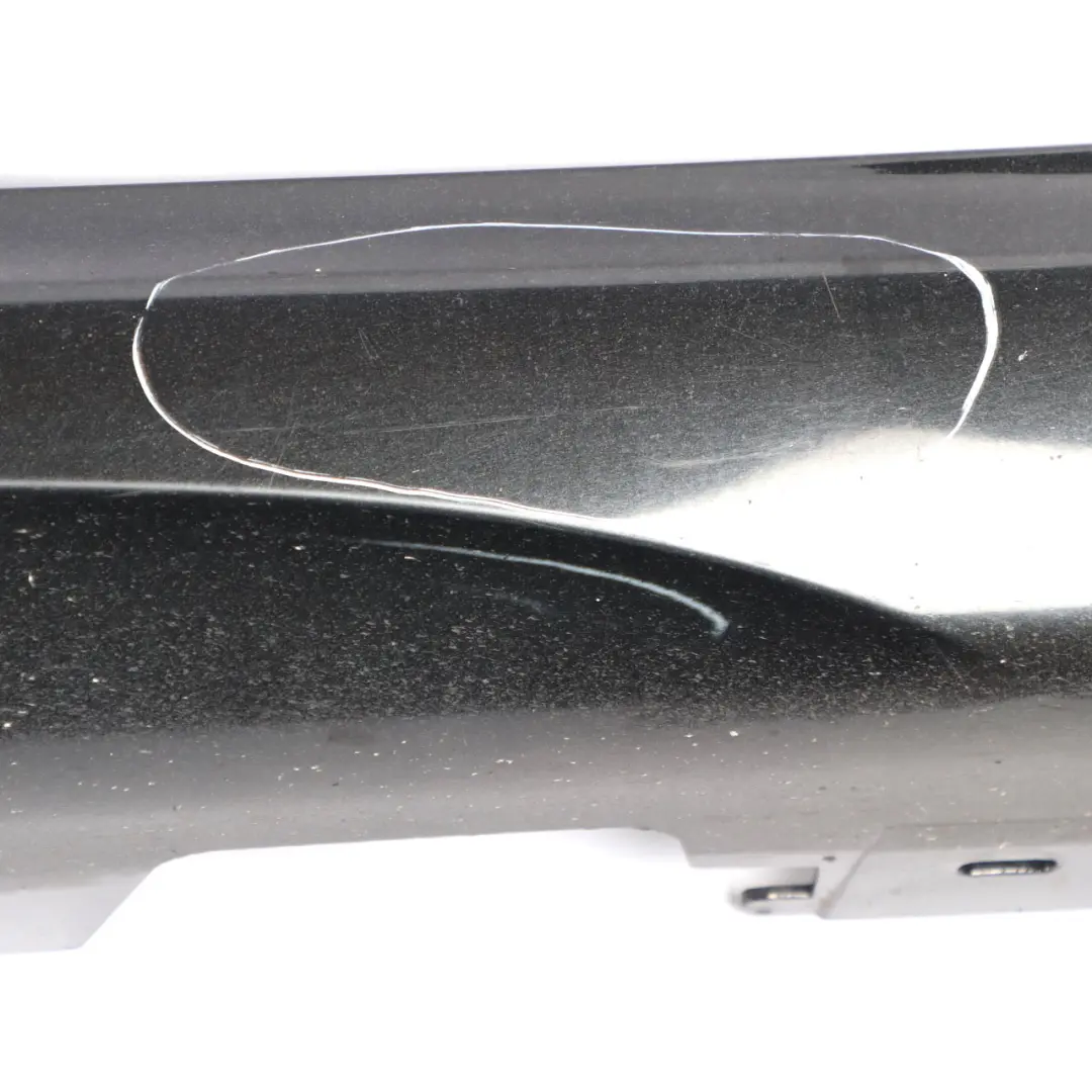 BMW X1 E84 Side Skirt M Sport Sill Cover Right O/S Black Sapphire Metallic - 475