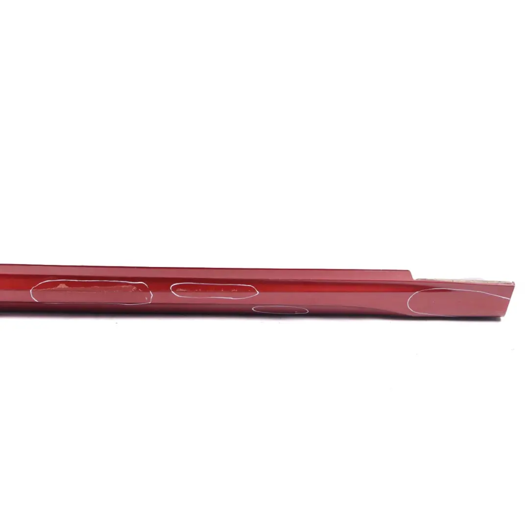 BMW X1 E84 Side Skirt M Sport Sill Cover Panel Right O/S Vermilion Red - A82