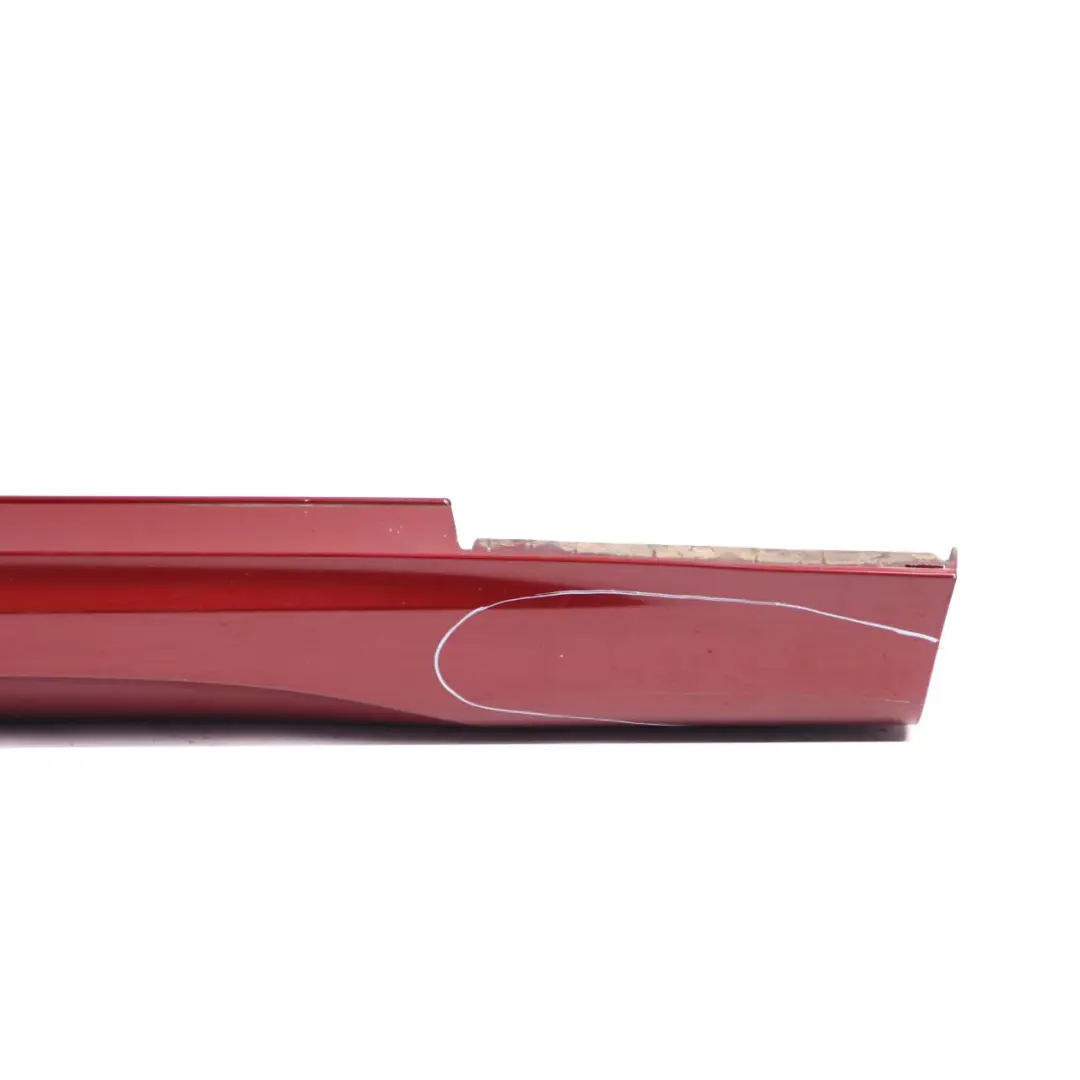 BMW X1 E84 Side Skirt M Sport Sill Cover Panel Right O/S Vermilion Red - A82