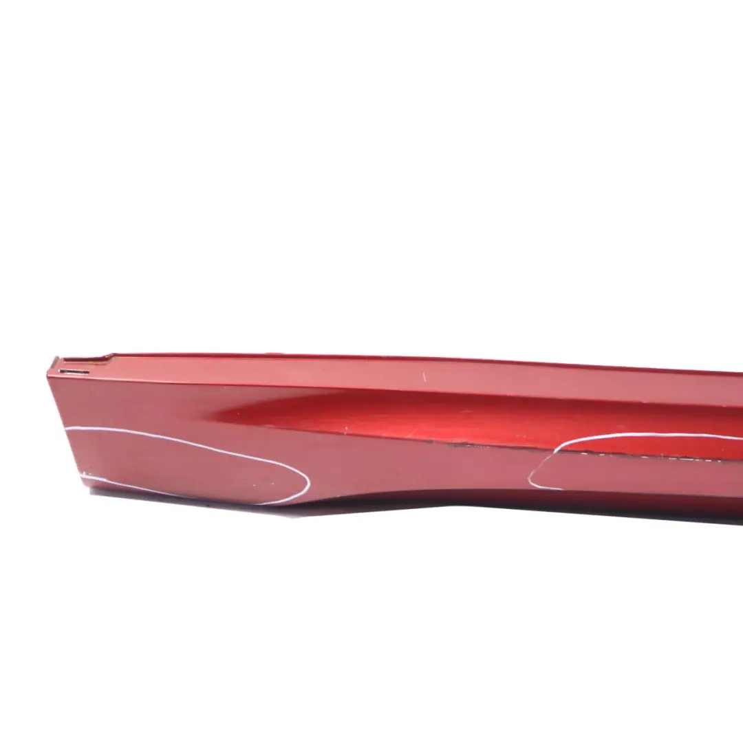 BMW X1 E84 Side Skirt M Sport Sill Cover Panel Right O/S Vermilion Red - A82