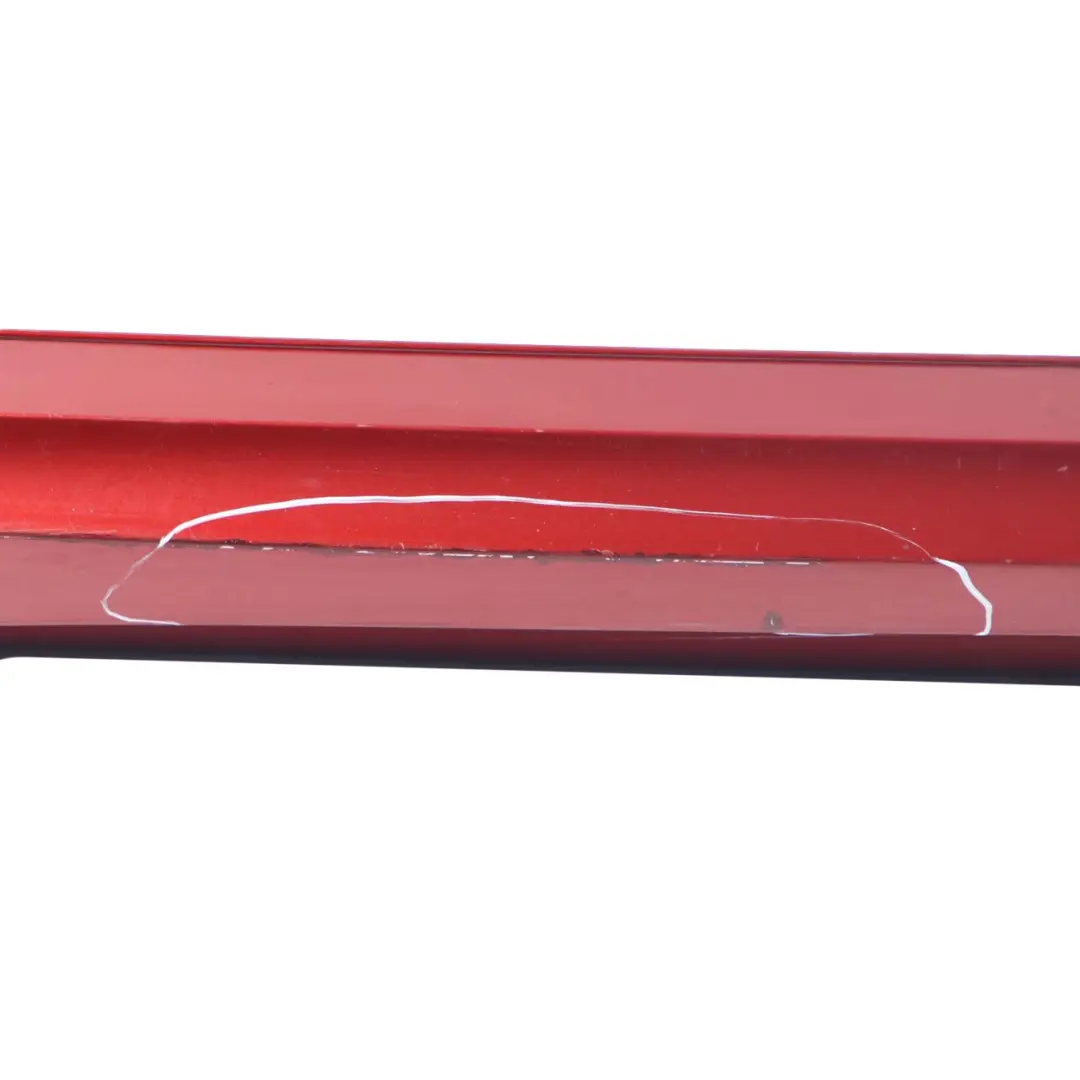 BMW X1 E84 Side Skirt M Sport Sill Cover Panel Right O/S Vermilion Red - A82