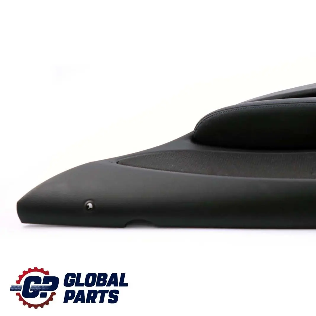 BMW 1 E87 LCI Rear Right O/S Door Card Lining Panel Flashpoint Black Blue