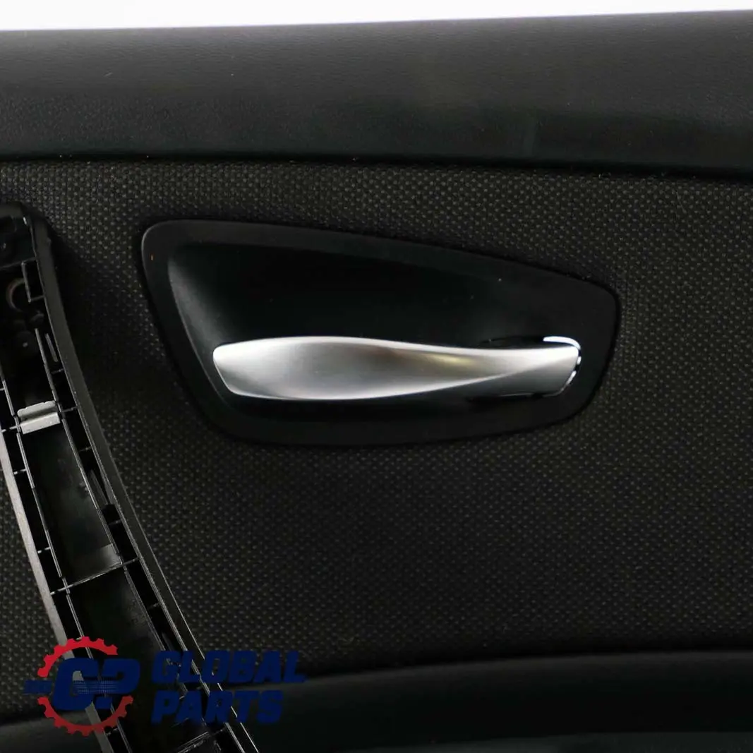 BMW 1 E87 LCI Rear Right O/S Door Card Lining Panel Flashpoint Black Blue