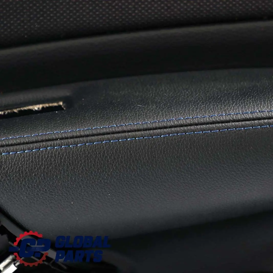 BMW 1 E87 LCI Rear Right O/S Door Card Lining Panel Flashpoint Black Blue