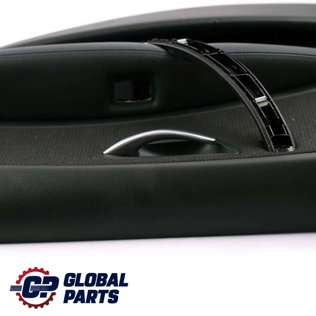 BMW 1 E87 LCI Rear Right O/S Door Card Lining Panel Flashpoint Black Blue