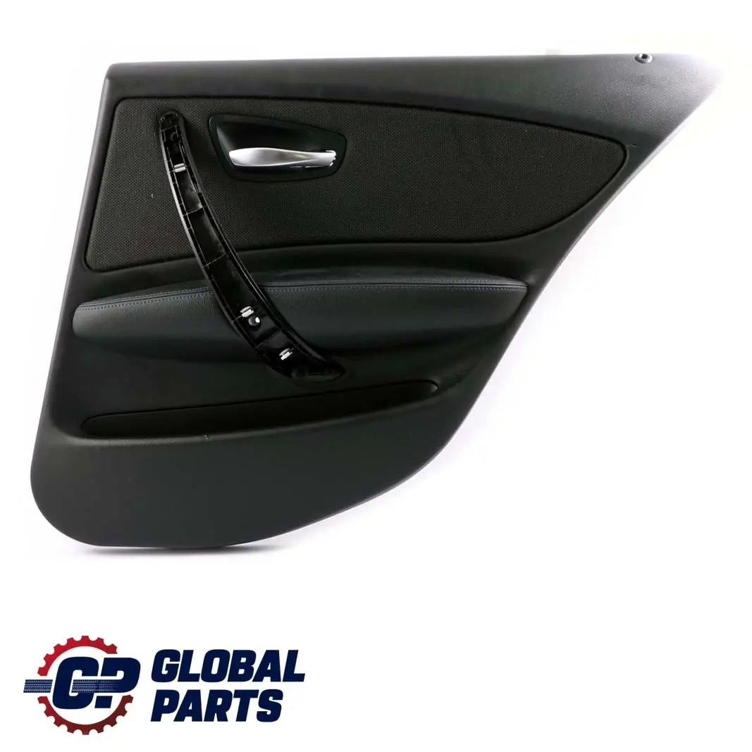 BMW 1 E87 LCI Rear Right O/S Door Card Lining Panel Flashpoint Black Blue