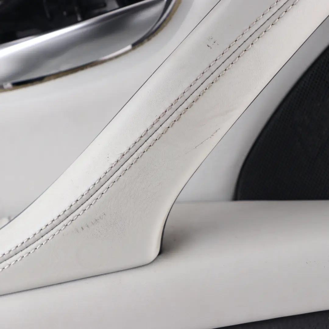 BMW F10 M5 Door Card Rear Left N/S Lining Panel Leather Merino Silverstone