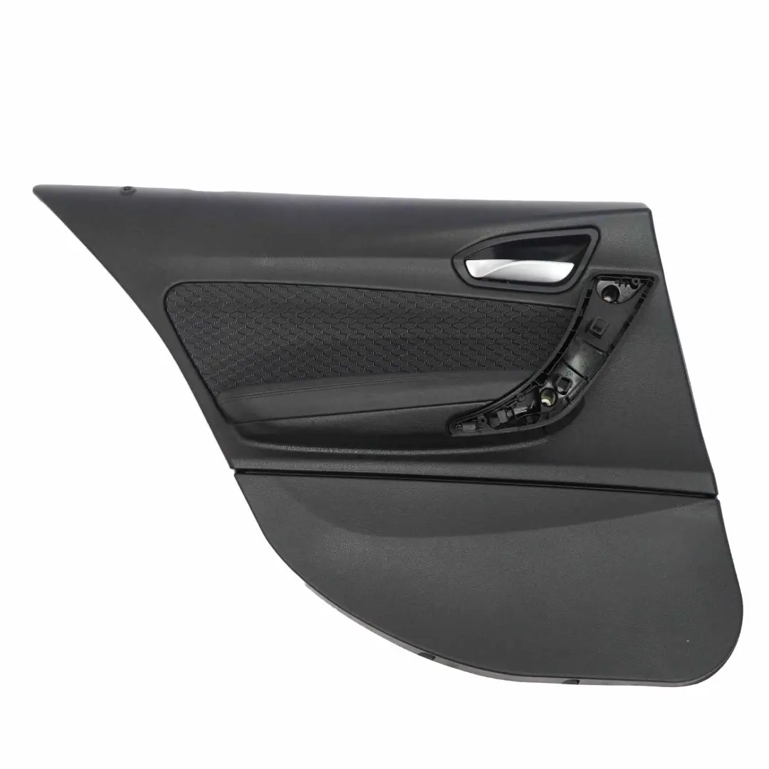 BMW 1 F20 Rear Left N/S Door Lining Card Cloth Fabric Hexagon Alcantara