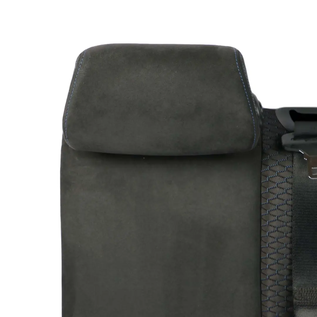 BMW F20 F21 Asiento Trasero Izquierdo N/S Funda Respaldo Tela Alcantara