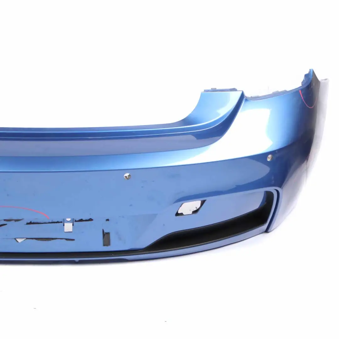 BMW 1 F20 F21 M Sport Rear Bumper Trim Panel Estorilblau Estoril Blue - B45