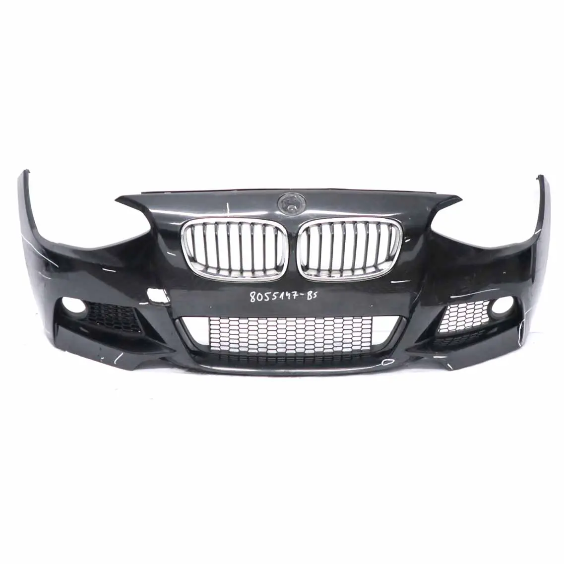 BMW F20 F21 Front Bumper M Sport Trim Panel Black Sapphire Metallic - 475