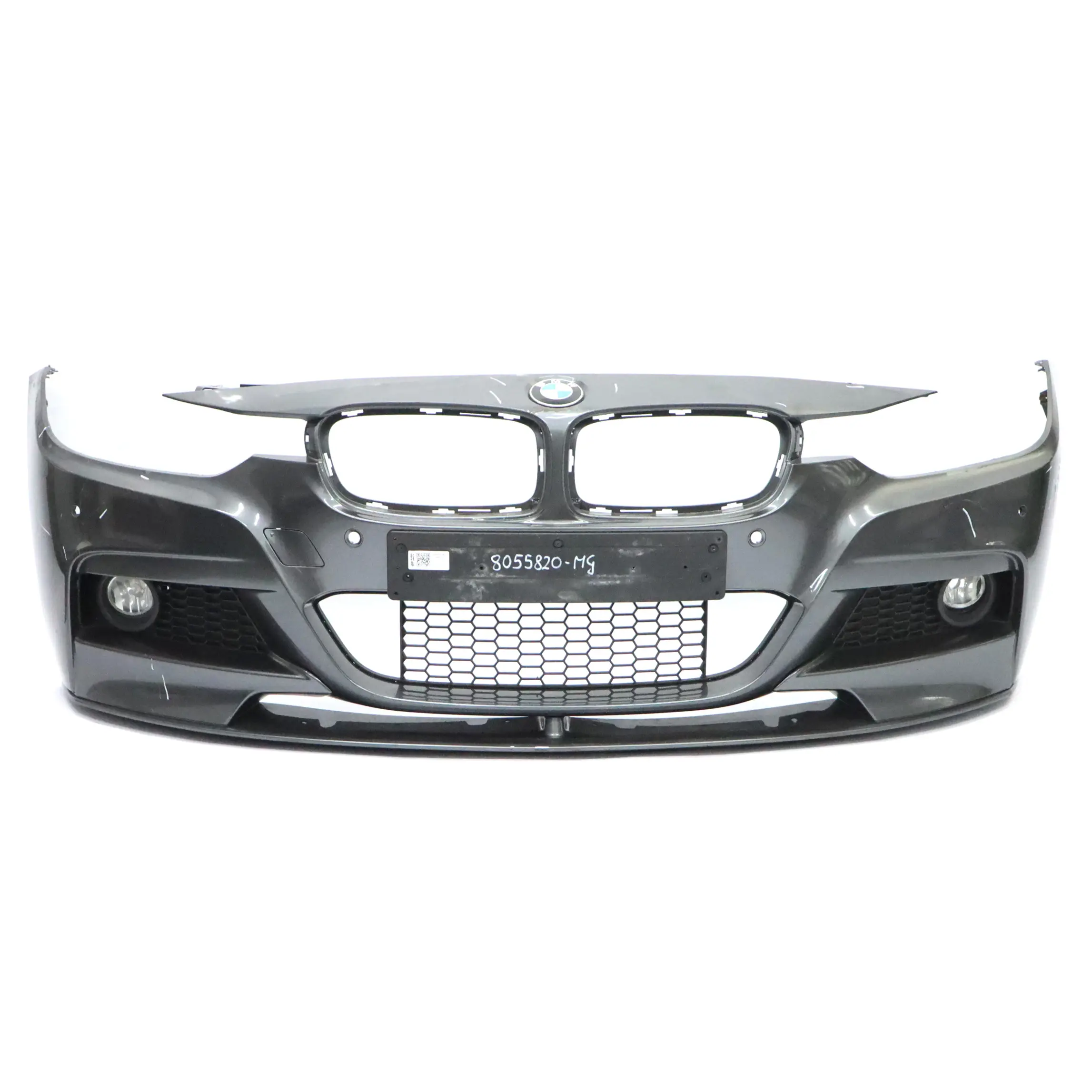 BMW F30 F31 Front Bumper M Sport Trim Panel Mineralgrau Grey - B39