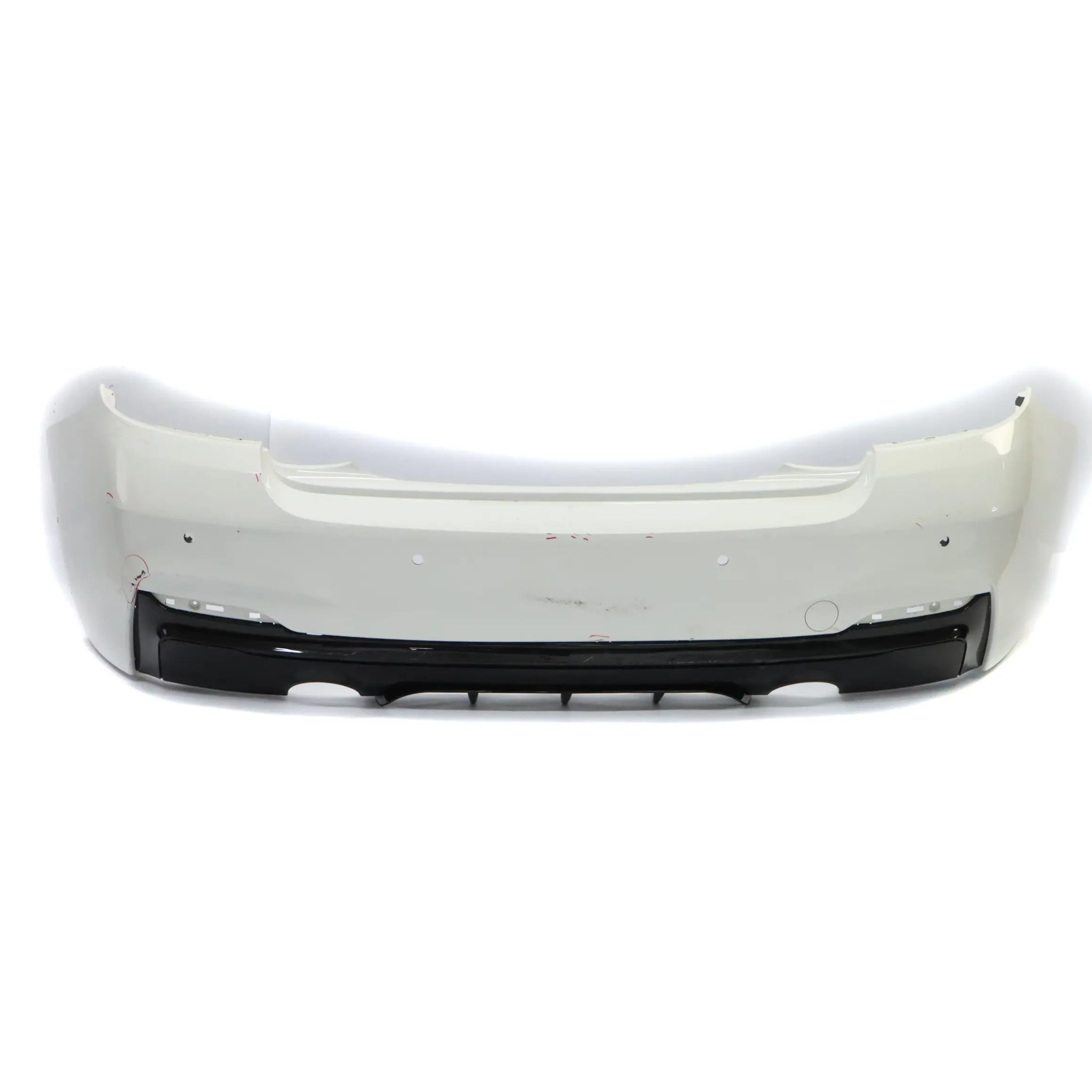 BMW F22 F23 Bumper Rear Trim Panel M Sport Alpinweiss 3 White - 300