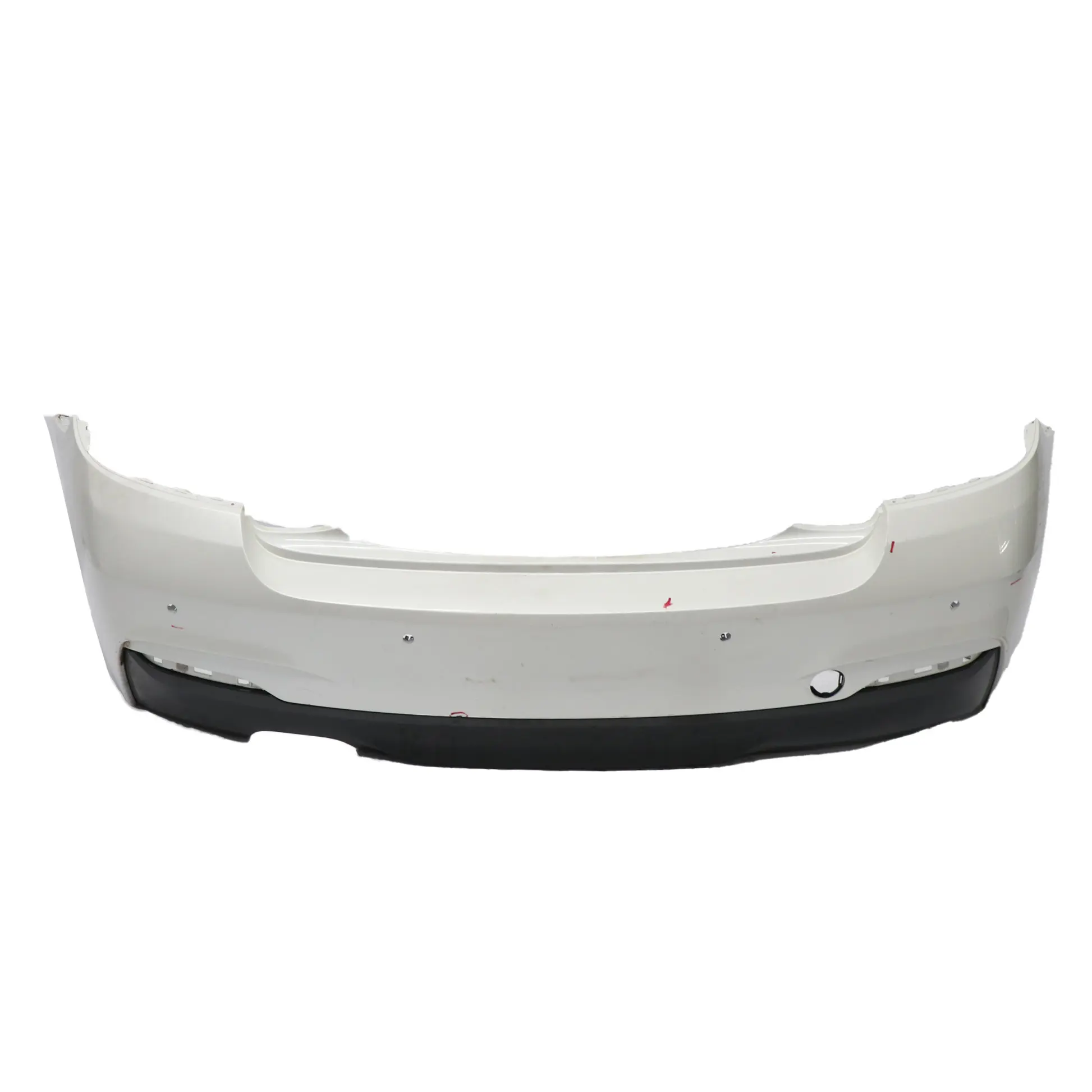 BMW F22 F23 Bumper Rear Trim Panel M Sport Mineralweiss Mineral White - A96