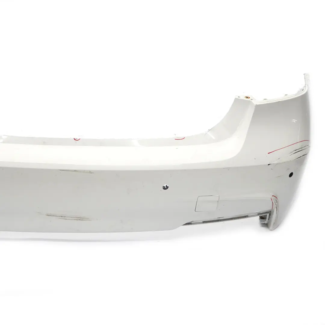 BMW F30 Rear Bumper M Sport Trim Panel PDC Alpinweiss Alpine White - 300